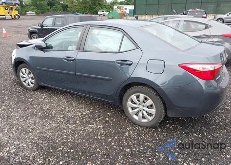 2014 Toyota Corolla Le from USA, damaged, VIN 2T1BURHE4EC226928